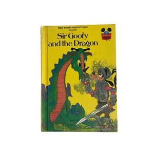 Walt Disney Productions Presents Sir Goofy and the Dragon First Edition 1983